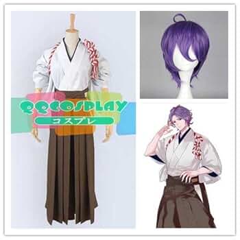 Amazon.co.jp: コスプレ衣装+ ウイッグ 刀剣乱舞 歌仙兼定 内番